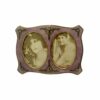 Salimbeni Enameled Sterling Silver Enchanting Frame for 2 Photographs
