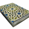 Koran Holder Fine Hand-Engraving and Enamel Sterling Silver Salimbeni - Image 3