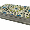 Koran Holder Fine Hand-Engraving and Enamel Sterling Silver Salimbeni - Image 4