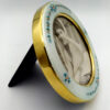 Photo frame Round Enamel White Sterling Silver Salimbeni - Image 3