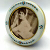 Photo frame Round Enamel White Sterling Silver Salimbeni - Image 5