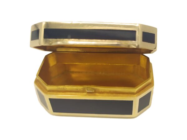Salimbeni Pill Box Enameled Sterling Silver handpainte landscape Made in Italy 1 scaled