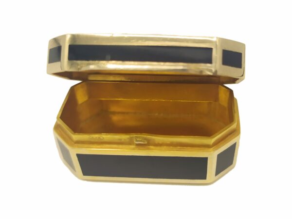 Pill Box Enamelled Sterling Silver landscape Salimbeni - Image 2