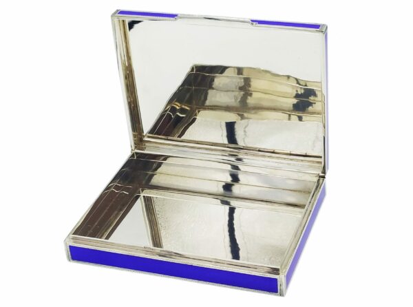 Table Box Jugendstil with Fired Enamelled Miniatures Salimbeni - Image 4