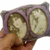 Salimbeni Enameled Sterling Silver Enchanting Frame for 2 Photographs - Image 3