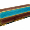 Table Cigarette Case George v with Two-Tone Striped Fired Enamel Salimbeni - Image 2