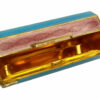 Table Cigarette Case George v with Two-Tone Striped Fired Enamel Salimbeni - Image 4