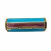 Table Cigarette Case George v with Two-Tone Striped Fired Enamel Salimbeni