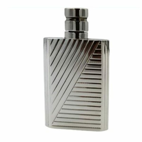 Purse Bottle Perfume Art Deco style Pure Sterling Silver untreated Salimbeni - Image 3
