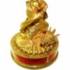 Centerpiece Sterling Silver, Fire Enameled on Guilloche Snake Handle Salimbeni - Image 5