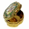 Snuff Box or Pill Box miniature and green background Salimbeni - Image 2