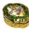 Snuff Box or Pill Box miniature and green background Salimbeni - Image 5