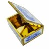 Sterling Silver Snuff Box Monochrome Blue Hand-Painted Miniatures Salimbeni - Image 2