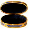 Sterling Silver Big Oval Jewel Box Baroque Style, with Miniature Salimbeni - Image 5