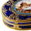 Sterling Silver Big Oval Jewel Box Baroque Style, with Miniature Salimbeni - Image 6