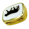 Salimbeni Black Panther Pill Box enamel. - Image 5