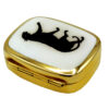 Salimbeni Black Panther Pill Box enamel. - Image 6