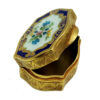 Salimbeni Pillbox Shaped hand-painted miniature in Viennese Art Nouveau style - Image 2