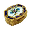 Salimbeni Pillbox Shaped hand-painted miniature in Viennese Art Nouveau style - Image 4