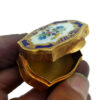 Salimbeni Pillbox Shaped hand-painted miniature in Viennese Art Nouveau style - Image 5