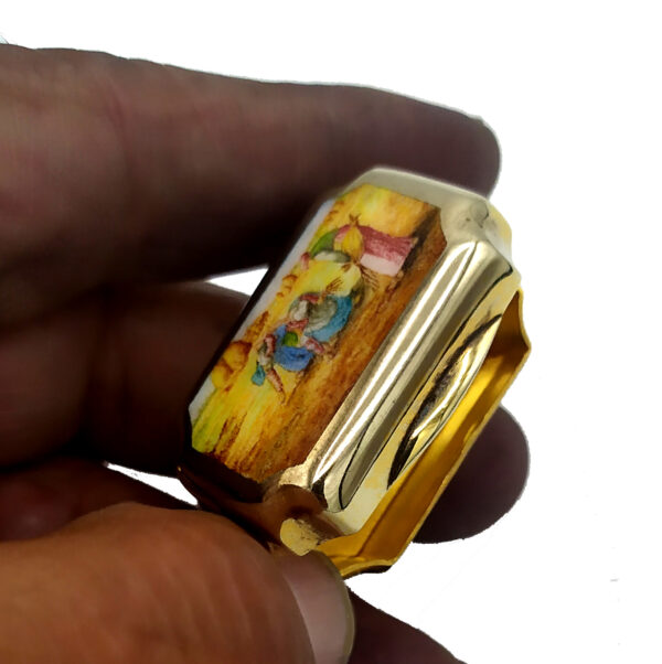 Pillbox Queen Victoria English style Shaped Salimbeni - Image 6