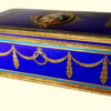 Musical Box Salimbeni table box with mechanical musical movement with 3 different motifs,