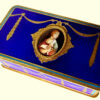 Musical Box Salimbeni table box with mechanical musical movement with 3 different motifs,