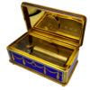 Musical Box Salimbeni table box with mechanical musical movement with 3 different motifs, detail inside