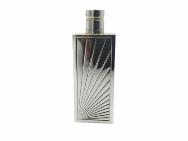 Pure Sterling Silver Purse Bottle Perfume Art Deco style untreated Salimbeni - Image 2