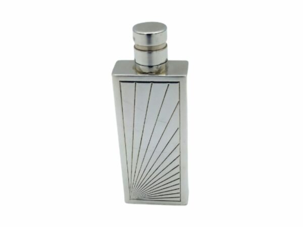 Pure Sterling Silver Purse Bottle Perfume Art Deco style untreated Salimbeni - Image 5