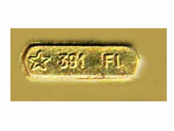 Tiger's eye Pillbox Salimbeni with Border. - Image 8