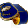 Salimbeni Oval Blue Table Box Witn Fine Oval Miniature - Image 7