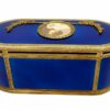 Salimbeni Oval Blue Table Box Witn Fine Oval Miniature - Image 5