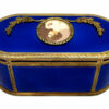 Salimbeni Oval Blue Table Box Witn Fine Oval Miniature - Image 6