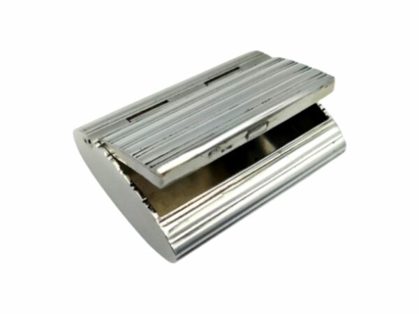 Salimbeni Pillbox Semi-Invisible Lid Sterling Silver Natural - Image 2