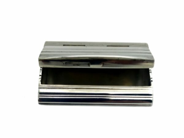 Salimbeni Pillbox Semi-Invisible Lid Sterling Silver Natural - Image 3