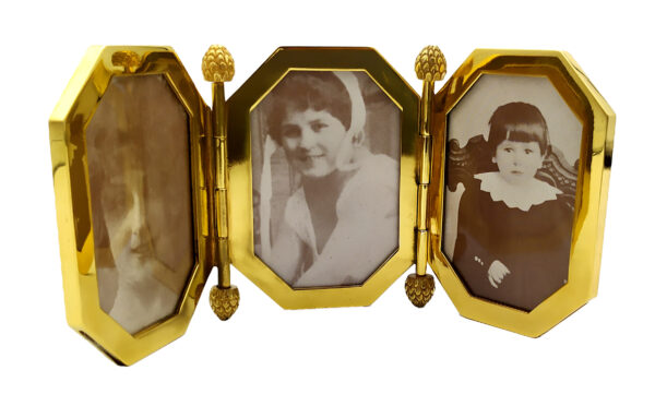 Salimbeni Pocket Photos Holder in Sterling Silver 3 Photographs - Image 2