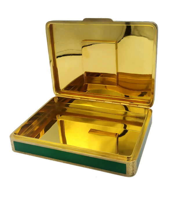 Salimbeni Renaissance Style Table Box with Fine Rectangular Miniature - Image 5