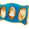 Salimbeni Shaped frame for 3 photographs sea colour. - Image 2