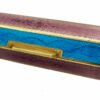 Salimbeni Striped Table Cigarette Case with Sides with Black Onyx Plates - Image 2