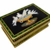 Table Box Doves in Delicious Mosaic Semiprecious Stones and Sterling Silver Salimbeni - Image 10