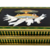 Table Box Doves in Delicious Mosaic Semiprecious Stones and Sterling Silver Salimbeni - Image 5