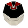 Snuff box Art Deco Black and Red Salimbeni - Image 4