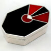 Snuff box Art Deco Black and Red Salimbeni - Image 6