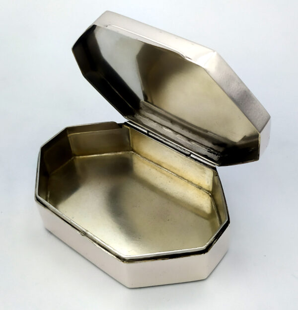 Snuff box Art Deco Black and Red Salimbeni - Image 7