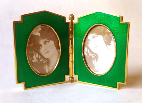 Dual Picture Frame opening shaped Sterling Silver 925 Salimbeni Main image 1 scaled