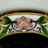 Salimbeni Art Nouveau black satin evening bag with enameled silver zip - Image 6
