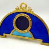 Picture Frame Fan-shaped blue and sky enamel Sterling Silver Salimbeni - Image 4