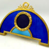 Picture Frame Fan-shaped blue and sky enamel Sterling Silver Salimbeni - Image 5